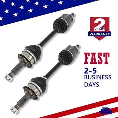 2x Front CV Axle Shaft For 2001 2002 2003-2007 Toyota Sequoia 2000-2006 Tundra — 第 1/4 张图片