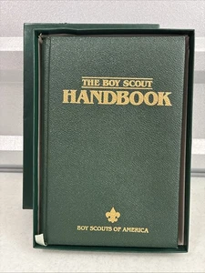 1990 10th Presidential Edition Hardbound Handbook Boy Scouts of America Numbered - Picture 1 of 16
