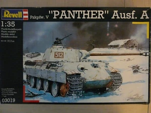 WWII 1/35 REVELL Model Ref 03019 Panther Ausf. A - Picture 1 of 3