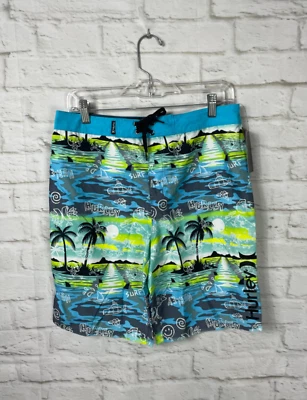 NEW Hurley Youth Boys Swim Boardshorts Size 18/29 - Image 1 of 4