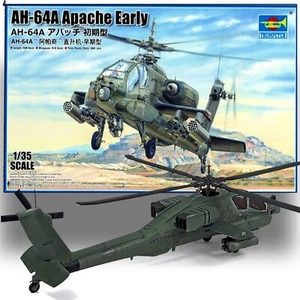 KIT MODELO HELICÓPTERO (TEMPRANO) TRUMPETER 05114 1/35 AH-64A APACHE - Imagen 1 de 9