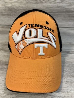 University Of Tennessee Vols Hat Top of the World Orange Black Adjustable Cap - Image 1 of 4