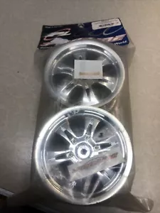 Proline Velocity six wheel chrome fits T & E Maxx front or rear No. 2657-01 - Picture 1 of 3