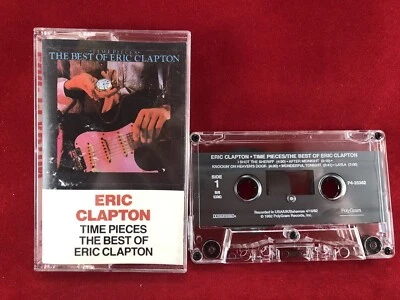 ERIC CLAPTON "Time Pieces The Best Of Eric Clapton"  (1982) cassette tape - Image 1 of 2