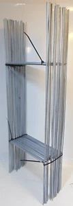 Hof Schild Stufe Pfähle 32er Set "H" Draht 30"x 10" Ständer Garage Verkauf politisch - Bild 1 von 5