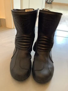motorradstiefel Gr. 36 schwarz Leder Prexport Road EVO vibram compliant - Bild 1 von 5