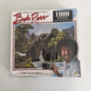 *New* Bob Ross The Old Mill Art Painting Jigsaw Puzzle 1000pc 68.5x50.5cm - Picture 1 of 9