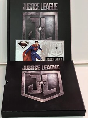 2018 5g . 6. FINE SILVER COLORIZED NOTES. JUSTICE LEAGUE SUPER HEROES WITH ALBUM - Image 1 of 4