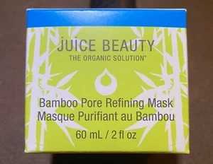 Juice Beauty Bamboo Pore Refining Mask NIB 2 fl oz. Organic Full Size - Picture 1 of 3