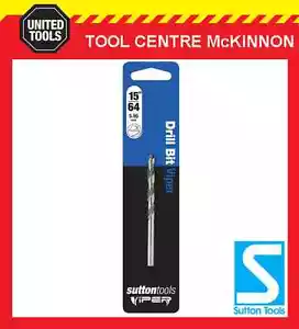 SUTTON XP BULLET 15/64” HSS IMP / A/F JOBBER DRILL BIT – WOOD, METAL & PLASTIC - Bild 1 von 2