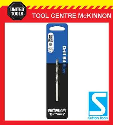 SUTTON XP BULLET 15/64” HSS IMP / A/F JOBBER DRILL BIT – WOOD, METAL & PLASTIC - Image 1 of 2