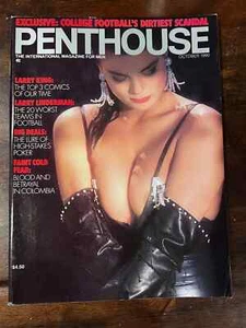 PENTHOUSE OCTOBER 1990 Larry King - Foto 1 di 1