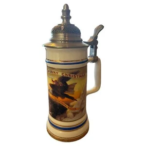 1990 Anheuser Busch “Berninghaus Stein Merry Christmas” / W. Germany - Picture 1 of 7