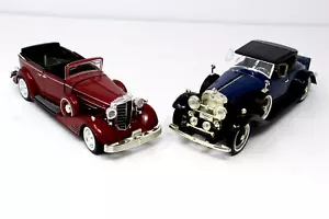 National Motor Museum Set 1931 Cadillac Roadster & 1933 Cadillac Town Cars 1/32 - Picture 1 of 24