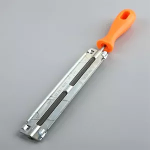 1x Round Sharpening File 3/16" Spare Parts Handle Holder Tool Set for Chainsaw - Picture 1 of 12