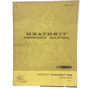 Heathkit Model GD-97 Utility Transmitter Assembly Manual - Picture 1 of 2