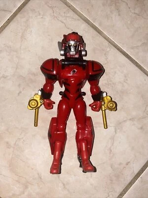 Figura de acción Power Rangers Jungle Fury Animorphin Red Tiger Ranger Bandai 2007 Foto 1 de 2
