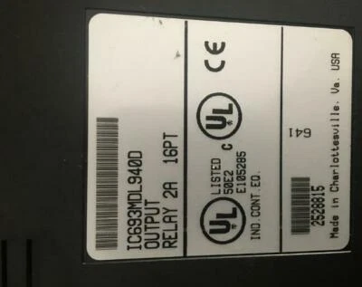 GE  IC693MDL940D New #YY0 - Image 1 of 3