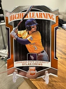 Dylan Crews 2023 Panini Elite Extra Higher Learning Prospect RC Orange #/99🔥📈 - Picture 1 of 2