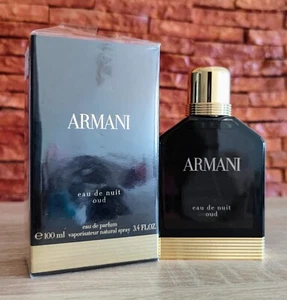 Discontinued Giorgio Armani Eau de Nuit Oud 100ml 3.4 fl oz EDP For Men NIB - Picture 1 of 2