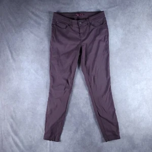 Prana Womens Pants Briann 6 Short Inseam (30 X 28) Purple Nylon Hiking Stretch - Picture 1 of 13