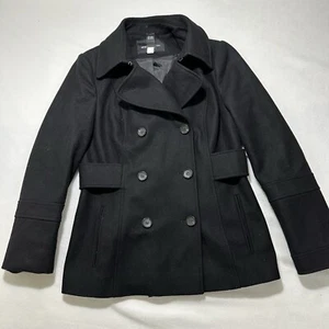 Giacca cappotto doppiopetto blazer doppiopetto Moda International donna 10 misto lana - Foto 1 di 18