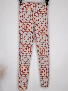LuLaRoe Girls Tween Multicolor Flower Design Elastic Stretch Active Wear Legging - Picture 1 of 4