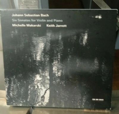 BACH 2 NM CD's Six Sonatas For Violin & Piano JARRETT MAKARSKI ECM NEW SERIES - Image 1 of 4