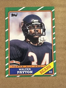 1986 TOPPS - WALTER PAYTON BEARS #11 - Bild 1 von 2