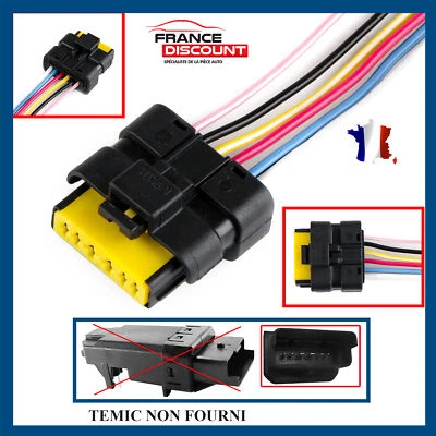 Electrical Connector Module Pin Temic Compatible Renault Comfort - Image 1 of 4