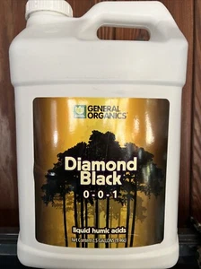 New General Organics Diamond Black 2.5 Gallons - GH Organics - Liquid Humic Acid - Picture 1 of 3