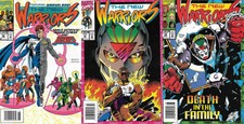 The New Warriors #36-38 Newsstand Covers (1990-1996) Marvel Comics - 3 Comics