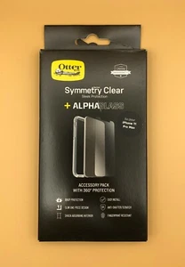 Otterbox Symmetry Clear Phone Case + Alpha Glass Protector iPhone 11 Pro/Pro Max - Picture 1 of 12