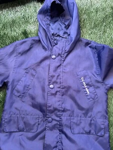 Boys Blue U.S. Polo Assn Light Jacket Windbreaker w/Hood - SZ 5/6 - Picture 1 of 3
