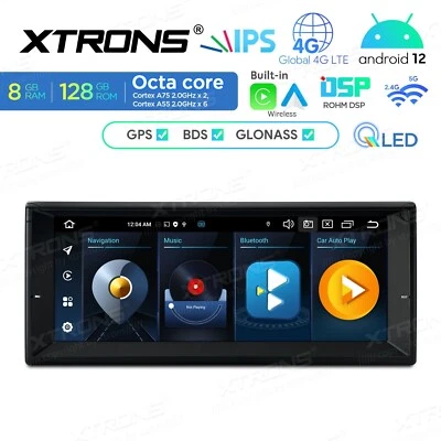 AUTORADIO ANDROID 12 8/128GB STEREO BMW E39 1995-2003 CARPLAY COMANDI VOLANTE - Immagine 1 di 4