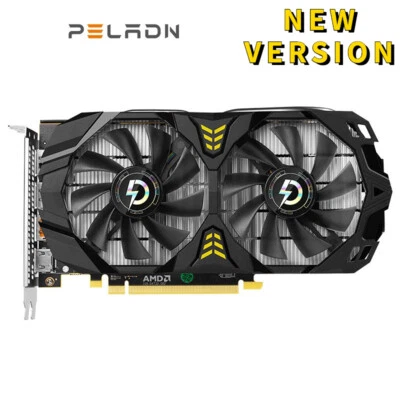 Peladn Radeon RX580 8G 2048SP 256bit GDDR 5 PCI-E 3.0 3DP+HDMI Gaming Mining - Image 1 of 4