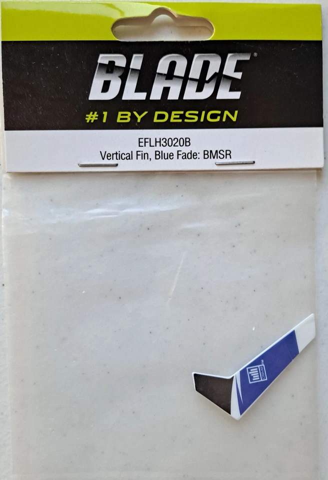 Blade Blue Fade Vertical Fin for BMSR EFLH3020B - Image 1 of 1