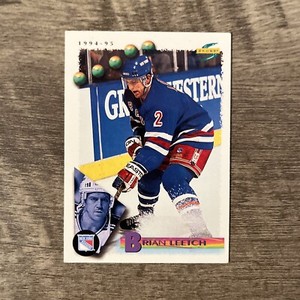 1994-95 Score Brian Leetch #184 HOF New York Rangers NHL