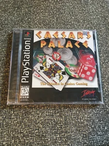 New! Caesars Palace Sony PlayStation 1 PS1 Black Label Sealed - See Notes - Picture 1 of 7