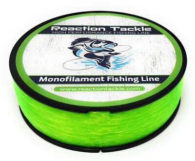 Reaction Tackle Monofilament Fishing line- Nylon / Mono Various Sizes and Colors - Image 1 of 4