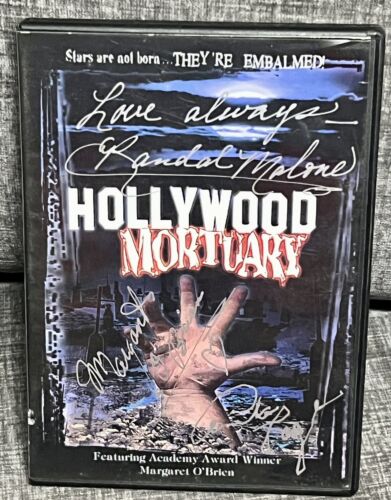 Morgue hollywoodienne, DVD dédicacé Randal Malone Anita Page Margaret O'Brien