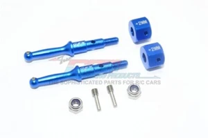 EJE DE RUEDA TRASERA GPM T3023R/+2MM ALUMINIO CON +2MM HEXAGONAL PARA PILOTO DANZANTE TAMIYA T3-01 - Imagen 1 de 10