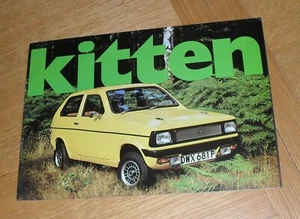 Reliant Kitten Brochure 1976 - Picture 1 of 1