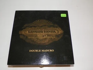 SANCHO PANZA  DOUBLE MADURO CERVANTES  EMPTY WOODEN CIGAR BOX - Picture 1 of 4