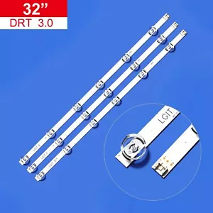 3 piezas Tiras LED para LG 32"" LV320DUE 32LF5800 32LB5610 Innotek DRT 3.0 TV Nuevo - Imagen 1 de 6