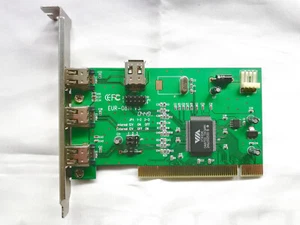 Carte Controleur IEEE 1394 Firewire 400 3+1 Ports TESTEE OK - Photo 1/5