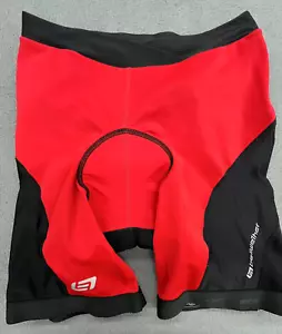 Bellwether Cycling Shorts XS Men Women Unisex Black Red Padded Stretch Bicycle - Picture 1 of 11