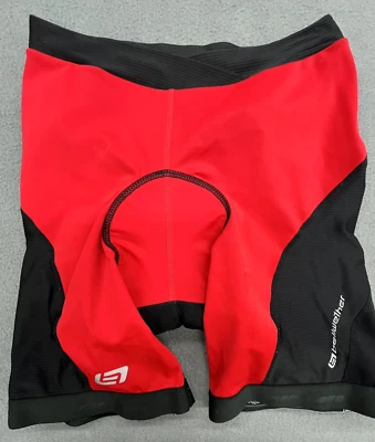 Bellwether Cycling Shorts XS Men Women Unisex Black Red Padded Stretch Biking - Image 1 of 4
