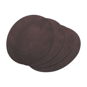 Elbow Knee Iron-on Fabric Patches - 4 Packs Oval Fabric Repair Patches Tape F... - Picture 1 of 6