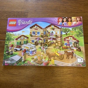 LEGO Friends Summer Riding Camp Set **MANUAL ONLY** 3185 (Manual #1) - Picture 1 of 2